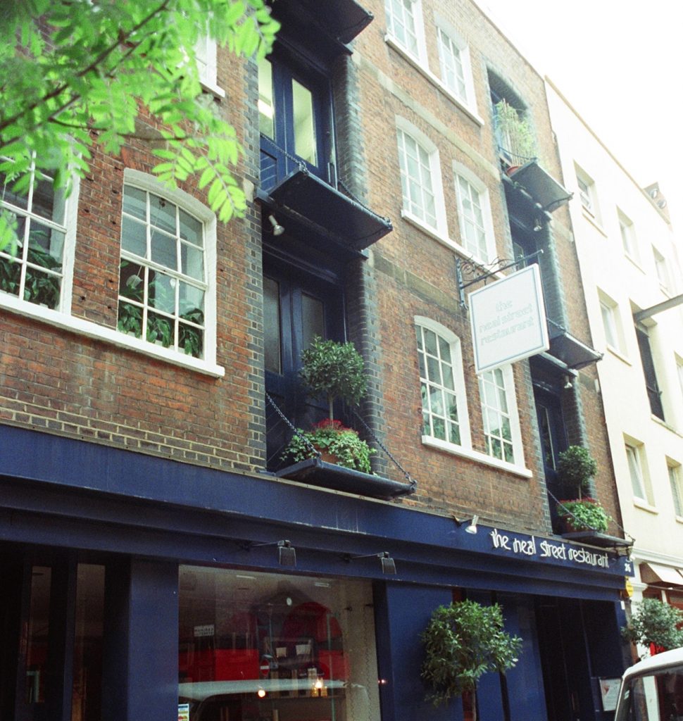 Photograph of planting on former warehouse hoist platforms on Neal Street